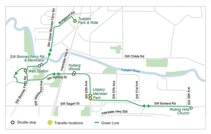 Ride Connection The City of Tualatin Oregon Official site