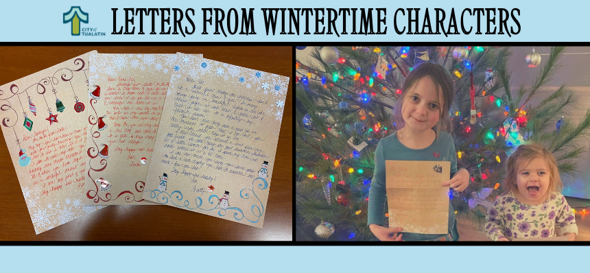 2025 Letters from Wintertime Characters 2025 Letters from Wintertime Characters