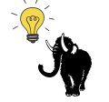 mastodon and light bulb