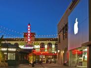 Bridgeport Village Shopping Center at Night