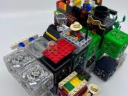 Cubelet vehicle with Legos
