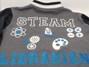 Jacket labeled STEAM LIBRARIAN