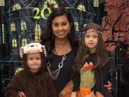 Family in costumes