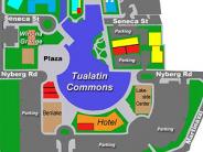 Tualatin Commons land use bubble diagram