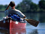 Canoeing on the Tualain River photo