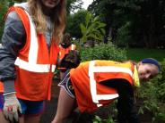 Planting a salsa garden at Jurgens Park