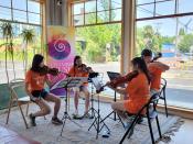 Young Artist Institute string quartet