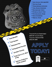 Tualatin Police Join Our Team