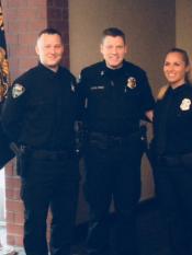 Tualatin Police New Officer Swearing In