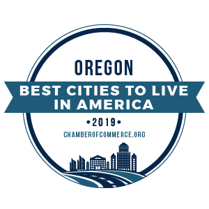 digital tag of best cities in oregon