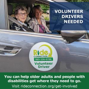 Ride Connection Drivers Needed
