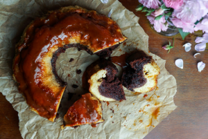 Chocoflan cake