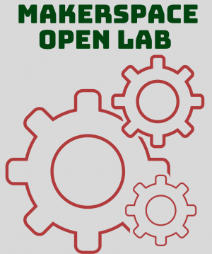 Makerspace Open Lab sign