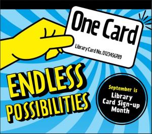 National Library Card Signup Month