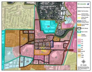 Tualatin Downtown Boundaries (2011)