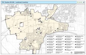 Landmark Inventory Map