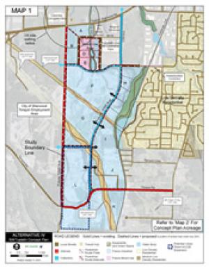 SW Concept Plan Alternative 4 Maps 1 and 2