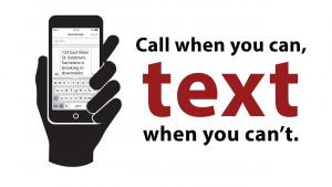 Text to 911 Call When You Can Text When You Cant