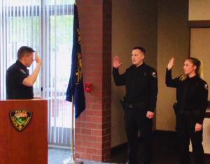 Tualatin Police New Officer Swearing In