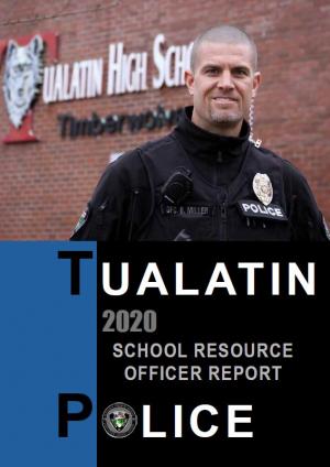 2020 Tualatin School Resource Officer Report Cover