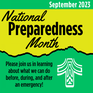 September is preparedness month