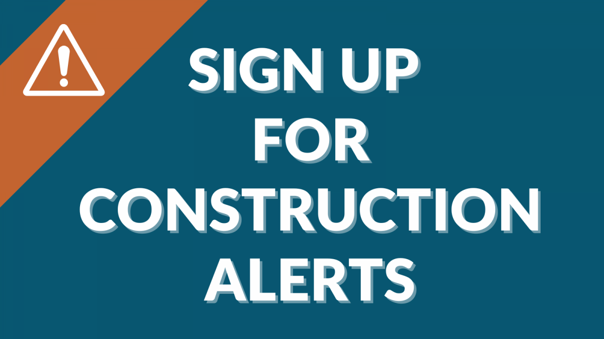 Sign up for traffic alerts