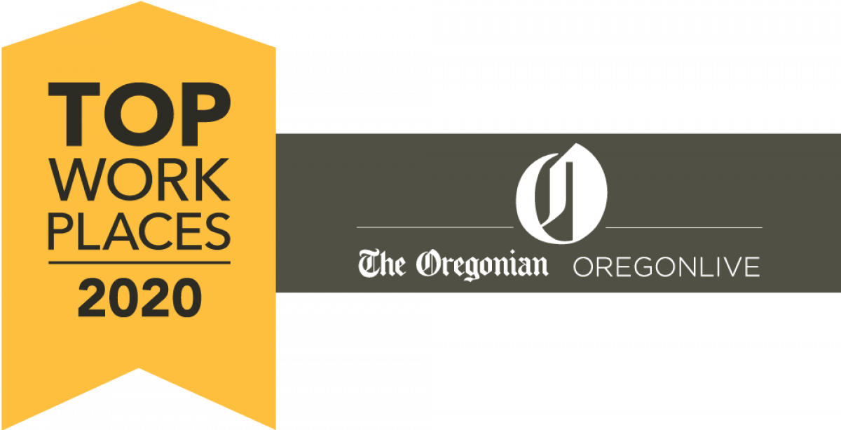 Oregon Top Workplaces 2020 Award