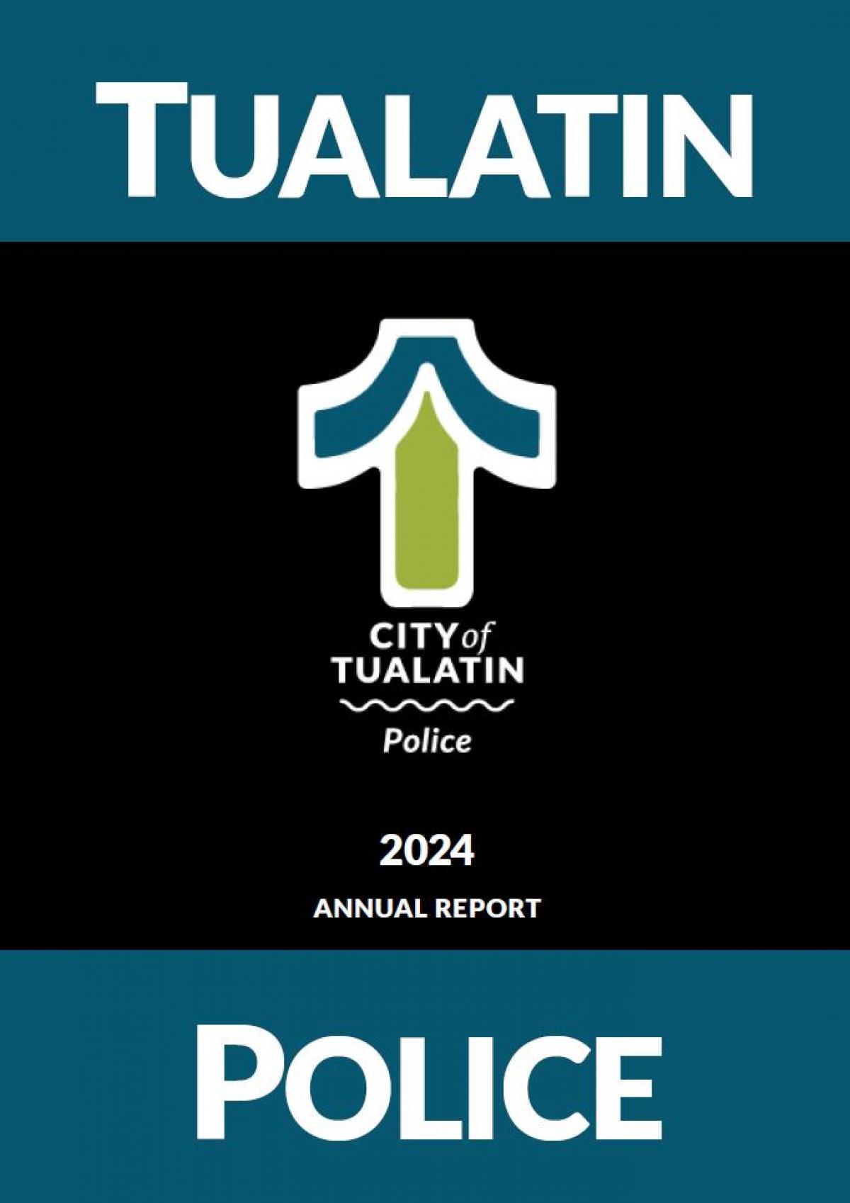 2024 Tualatin Police Annual Report Cover