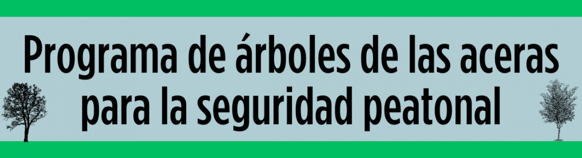 Programa de arboles de las aceras