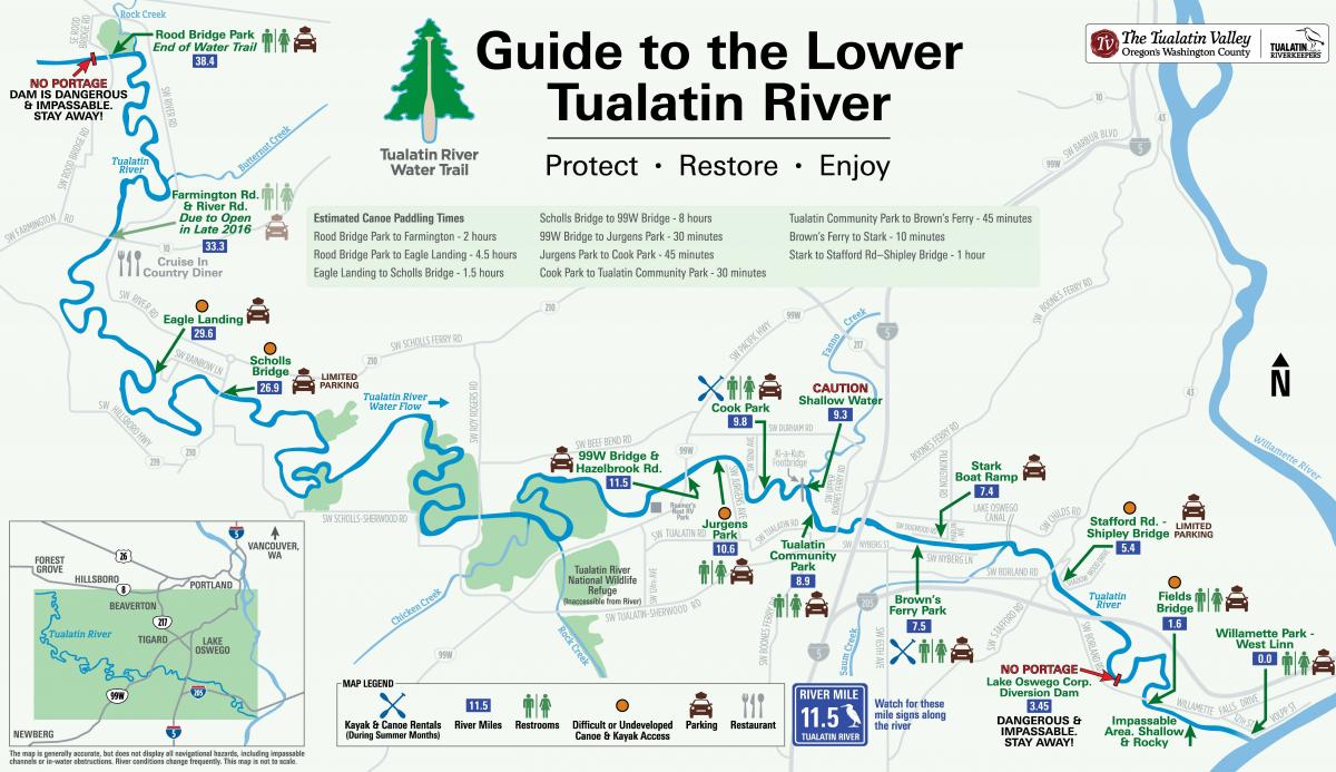 tualatin river water trail tualatin river water trail