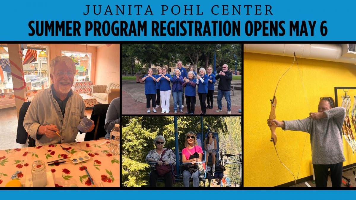 Older adults enjoying trips and programs