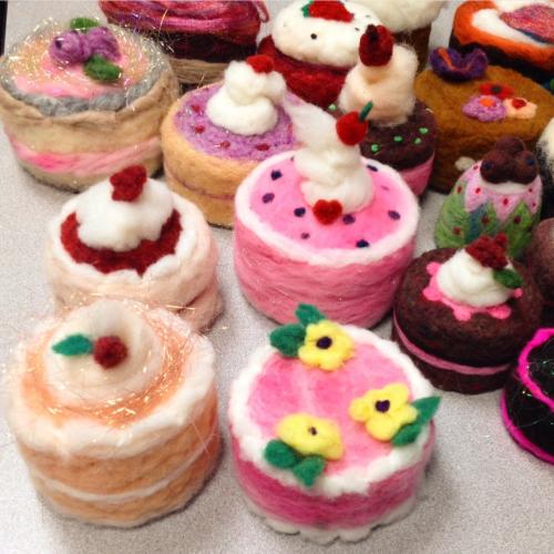 Needle Felted Cakes The City of Tualatin Oregon Official site
