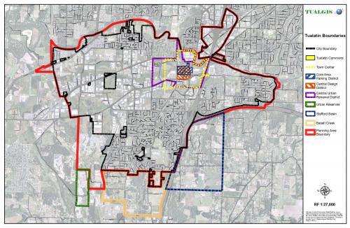 Tualatin Zip Code Map Tualatin Boundaries Map | The City Of Tualatin Oregon Official Website