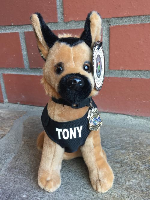 police k9 stuffed animal