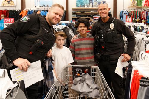 Shop With a Cop | The City of Tualatin Oregon Official Website