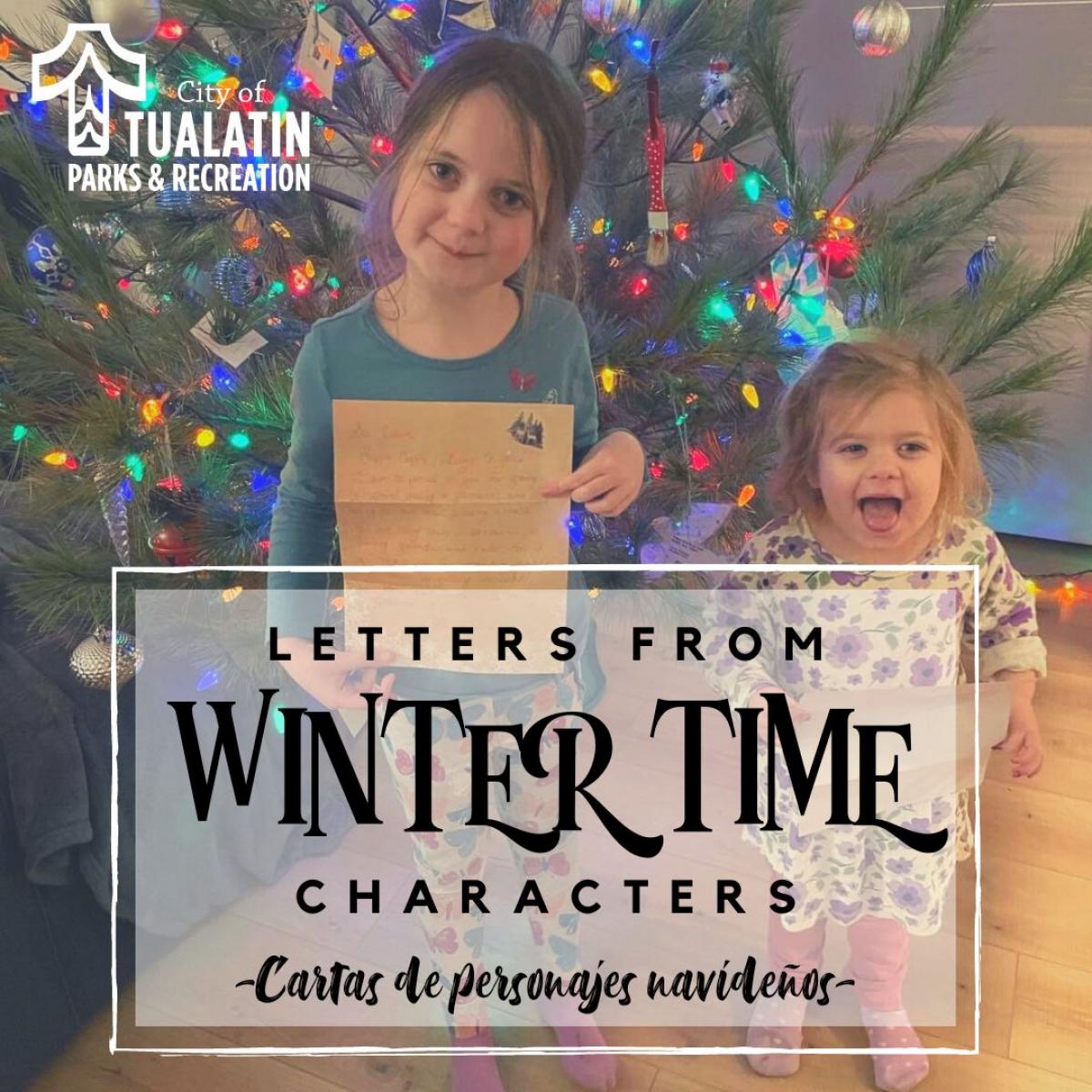 Letters from Wintertime Characters/Cartas de personajes navideños